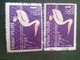 Delcampe - Birds Pelicans Errors Stamps Romania 1957 # Mi 1691, Birds Printed Wirh Broken Letters From PELICAN - Varietà & Curiosità