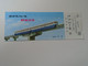 ZA156.10  Tokyo Monorail Ticket 1964 JAPAN  Comm. Ticket Olympic Games  1964 9.16.    Airport  -City - World