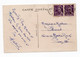 CPSM 4315 Laurent Nel  Josselin  Façade De La Basilique Bloc 2 Timbres Mercure Violet 40c Cachet 1941 - Josselin