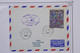 M8 FRANCE BELLE LETTRE 1965 1ER VOL PARIS POUR HAMBURG  GERMANY +AEROPHILATELIE+ AFFRANCH. PLAISANT - 1960-.... Cartas & Documentos