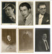 Lot 6 X Carte Photo Ancienne Old Oude Foto Studio Cabinet Homme Man Garcon Dandy Heer Fashion Mode Costume CP - Personas Anónimos