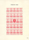Pellens - Reimpression Privée - Essais De Couleur 1912 - 10 Feuillets De 24 Timbres - Prove E Ristampe