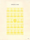 Pellens - Reimpression Privée - Essais De Couleur 1912 - 10 Feuillets De 24 Timbres - Ensayos & Reimpresiones