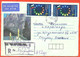 Bulgaria 1993. Registered Envelope  Passed Through The Mail. Airmail. - Briefe U. Dokumente