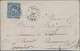 Japan: 1879: France Sage Type 15c Blue, Tied By Rare Cds " CORR. D'ARM./LIG. S P - Other & Unclassified