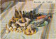 RT27.905   RECETTE DE L'AÎOLI.MORTIER.PILON.OEUFS.AUX.HUILE D'OLIVE.POISSON.CAROTTES.ARTICHAUTS - Recettes (cuisine)