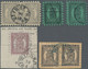 Finland: 1866/1873, Rouletted Issues, Fine Used Assortment Of Seven Stamps, Over - Gebraucht