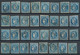 Delcampe - France: 1870/1871, BORDEAUX 20c. Blue, Specialised Assortment/collection Of Appr - Collections