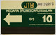 Brunei JTB $10 Definitive Card ( With Small T In Middle Bottom) - Brunei