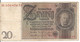 Delcampe - ALLEMAGNE 20 REICHMARK 1929 VF P 181 - 20 Mark