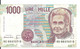 Delcampe - ITALIE 1000 LIRE 1990 VF P 114 C - 1000 Lire