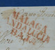 B142  ESPANA BELLE LETTRE RARE  1840 ANDALUCIA  BAJA  .MALAGA   POUR BIRMINGHAM U.K++ + AFFRANCH.  PLAISANT - ...-1850 Prefilatelia