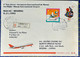 1995 MACAU INTERNATIONAL AIRPORT FIRST FLIGHT REGISTERED COVER TO BEIJING, PRCHINA - Brieven En Documenten