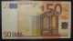 50 EURO G034F4 Germany  Serie X75 UNCIRCULATED - 50 Euro