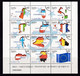 ESPAÑA - 1999 - Edifil 3632M/3643M - MUESTRA - Paises Del Euro - Valor Catalogo 90 € - Blocs & Hojas