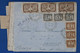 AV11 INDOCHINE  LETTRE D UNE PURE ARCHIVE  .TOUCHANT 1948 +TEMOIGNAGE BLASON LEGION +UN TICKET  + AFFR. INTERESSANT - Storia Postale