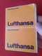 ANTIGUO JUEGO DE 2 ETIQUETAS OLD LABELS AIRLINES LÍNEAS AÉREAS BAGGAGE TAG....LUFTHANSA AIR LINES GERMANY AUFKLEBER..VER - Etichette Da Viaggio E Targhette