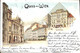Gruss Aus Wien - Ronacher Carltheater Litho Colors 1902 - Wien Mitte