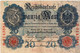 GERMANY- 20 MARK 1910  -P-40b, Ros:R-40b  - VF -LETERA   U - 20 Mark