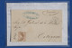 N6 ESPANA BELLE  LETTRE  1867 + ANDALUCIA  BAJA  SEVILLA  POUR ORTIGOSA ++BARRES N°7+ AFFRANCH.  INTERESSANT - Cartas & Documentos