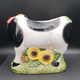 Delcampe - ✅Vintage Vache Bandana Creamer 1970 Céramique TBE #peintmain #cow #vintage - Non Classificati