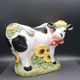 Delcampe - ✅Vintage Vache Bandana Creamer 1970 Céramique TBE #peintmain #cow #vintage - Sin Clasificación