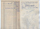 VP19.698 - 1947 / 57 - Facture & Lettre - Electricité Charles BRULE à VILLERS - COTTERETS Pour Mr DELEON à HARAMONT - Electricity & Gas