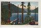 LAKE CRESCENT On Olympic Highway, WA ,  Canceled 1917 With Stars In  Wave - American Roadside