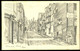 Rye Mermaid Street Pencil Sketch Postcard Bis - Rye