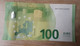 SPAIN 100 Euro 2019  UNC Draghi Letter VA Print Code V004 G5 - 100 Euro