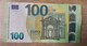 SPAIN 100 Euro 2019  UNC Draghi Letter VA Print Code V004 B2 - 100 Euro