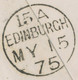 GB „159 / GLASGOW“ Scottish Duplex (4 Bars With Same Length, Time Code „2 &“, Datepart 20mm) On Very Fine Cover - Cartas & Documentos