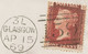 GB „159 / GLASGOW“ Scottish Duplex (4 THIN Bars With Different Length, Time Code „3 L“, Datepart 18mm) On Superb Cover - Storia Postale