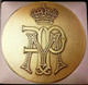 Médaille Commémorative:Le Roi Et La Reine Philippe Et Mathilde/Herdenkingspenning: Koning En Koningin Filip En Mathilde - Royal / Of Nobility