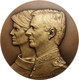 Médaille Commémorative:Le Roi Et La Reine Philippe Et Mathilde/Herdenkingspenning: Koning En Koningin Filip En Mathilde - Monarquía / Nobleza