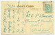 BOSTON SPA : BOAT HOUSE / POSTMARK - WETHERBY (SQUARE CIRCLE) / ADDRESS - BLACKPOOL, CLAREMONT HOTEL (WOODALL) - Leeds