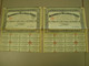 LOT DE 2 ACTIONS DE 100 FRANCS AUTOMOBILES BELLANGER FRERES - Automovilismo