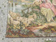 *GRANDE TAPISSERIE ROMANTIQUE MURALE ANCIENNE TENTURE Signée JP Type Aubusson  E - Tapis & Tapisserie