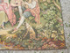 *GRANDE TAPISSERIE ROMANTIQUE MURALE ANCIENNE TENTURE Signée JP Type Aubusson  E - Tappeti & Tappezzeria