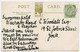 ARTIST CARD : BARMOUTH, FROM THE ISLAND / ADDRESSES - CROYDON, WARHAM ROAD & YORK, ST. JOHN'S STREET (WOODALL) - Merionethshire