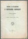 LIBRETTO DEL 1909  INTORNO A UN'OPINIONE DI BARTOLOMEO BURCHELATI (BURCHIELLATI) MEDICO DI TREVISO DEL '600 (STAMP199) - Société, Politique, économie