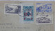 C  LIBAN  BELLE LETTRE RARE 1945 BEYROUTH POUR PARIS FRANCE +T.FISCAL SURCHARGé ARMEE+ AFFRANCH. INTERESSANT - Covers & Documents