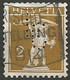 SUISSE / PERFORE N° 134 TYPE I OBLITERE - Gezähnt (perforiert)