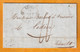 1845 -  Lettre Pliée De REIMS (cad Fleurons Simples) Vers LODEVE, Hérault - Cad Route De Moulins Et D'arrivée - 1801-1848: Precursors XIX