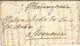 1727- Lettre De ROME  ( Sans Marque Postale ) TAXE 8 Sols Pour TREVOUX  - Voir Le Dos - 1701-1800: Precursori XVIII