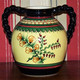 JOLI VASE BOULE AVEC ANSES HENRIOT QUIMPER EN FAIENCE DECOR FLORAL BRETAGNE TBE - Quimper/Henriot (FRA)