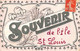 PARIS-75004- ILE SAINT-LOUIS- SOUVENIR DE L'ILE SAINT-LOUIS - Paris (04)