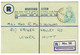 Ref 1546 - 1959 New Zealand Postal Stationery Registered Cover Redwoodtown To Stokes Valley - Postmark Query - Brieven En Documenten