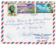 Ref 1546 - 1962 Airmail Cover Tahiti French Polynesia 37f To Paris France - Stamps Cat £20 - Tahiti