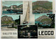 SALUTI   DA   LECCO     VEDUTE         2 SCAN  (VIAGGIATA) - Lecco